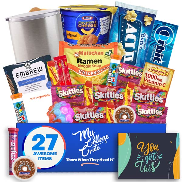 College Student Finals Gift Set