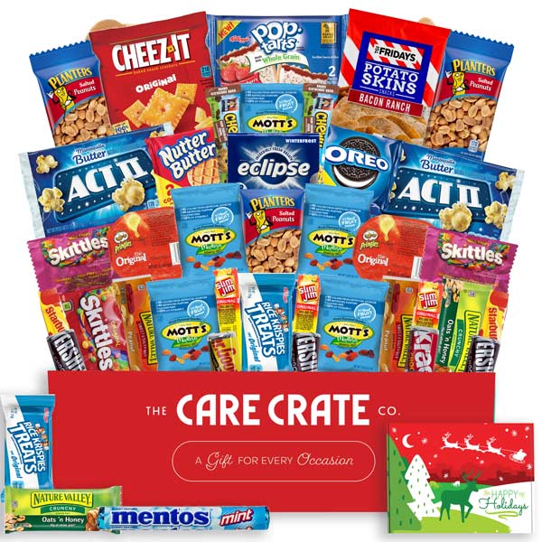 Build Your Own Christmas Snack Care Package