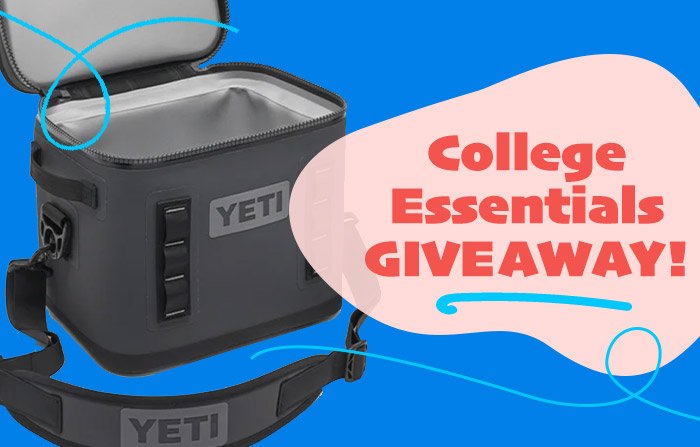 College Essentials Giveaway for a YETI Soft Cooler