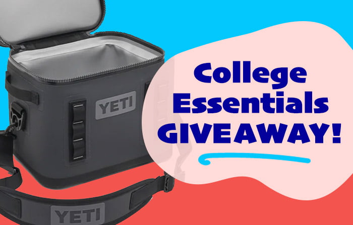 Win a YETI Soft Cooler College Essentials Giveaway