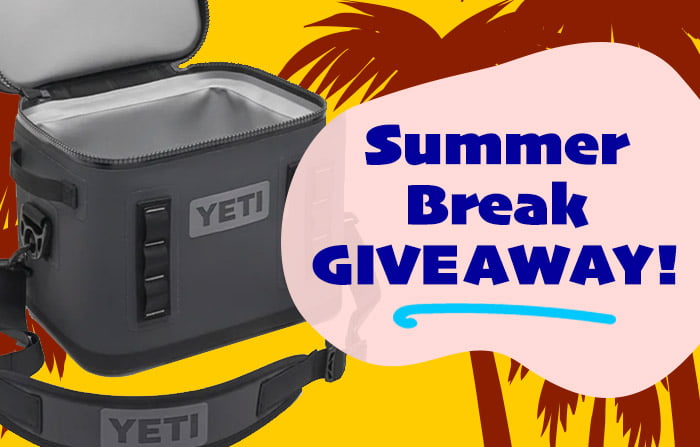 Summer Break Giveaway for a YETI Soft Cooler