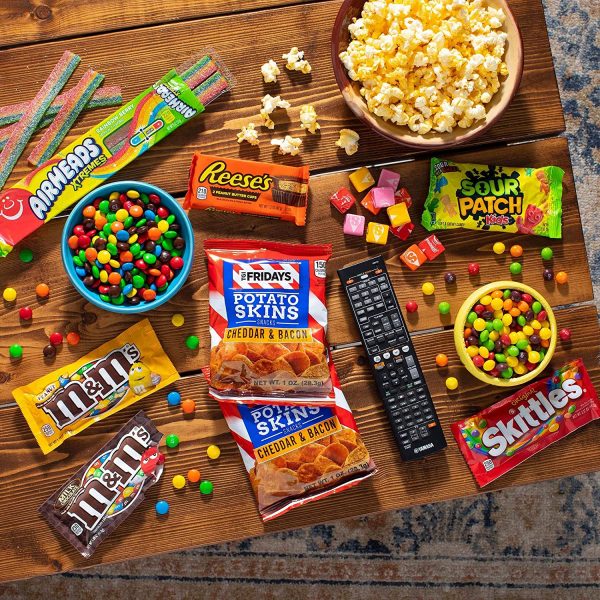 College Movie Night Snack Box