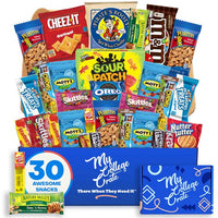 Small College Snack Box (30 Item Care Package)