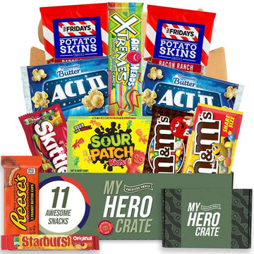 Movie Night Military Snack Box