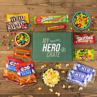 Movie Night Military Snack Box