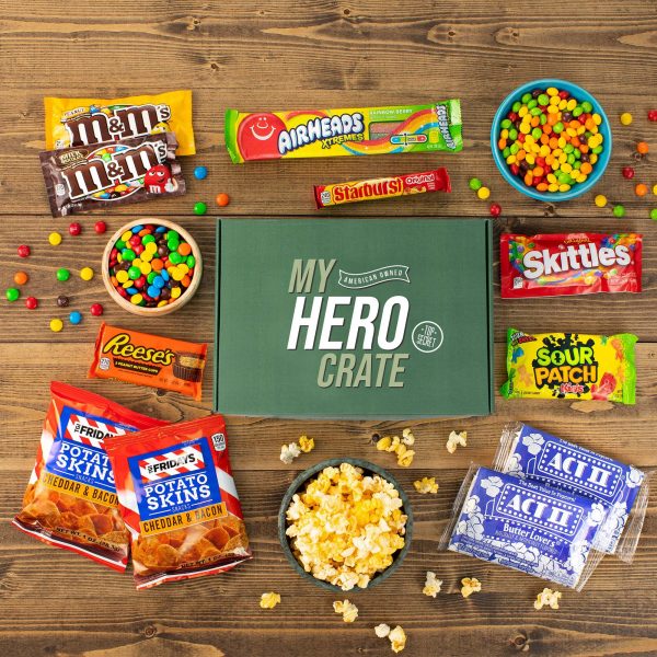 Movie Night Military Snack Box