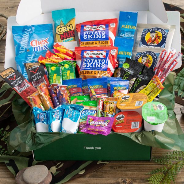 Sweet & Salty Military Care Package