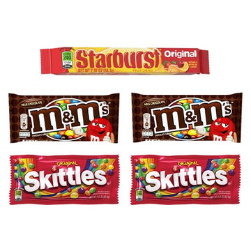 5 Full Size Candy Bar Combo