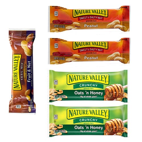 5 Piece Nature Valley Bar Combo