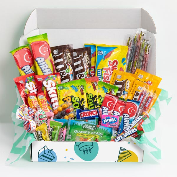 Birthday Gift Basket - Candy Care Package